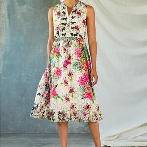 Johnny Was | Dresses | Johnny Was Domingo Dolman Dress Blue Small | Poshmark